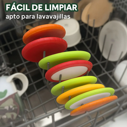 Frilock® – Cápsulas de Silicona para Conservar Frutas y Verduras